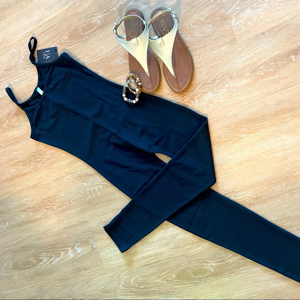 Classic Tank Unitard Black